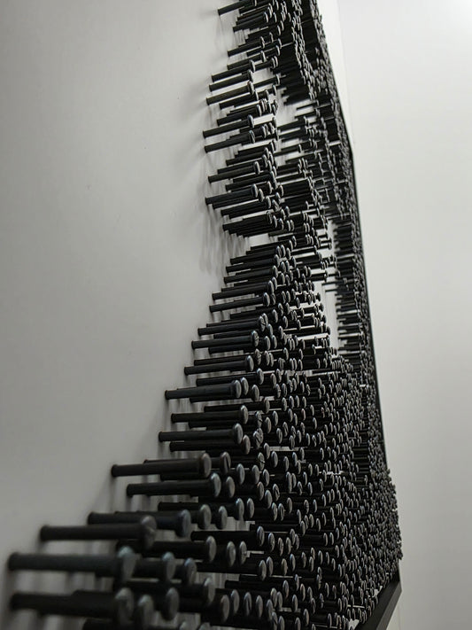 Michael Jackson in Black Steel