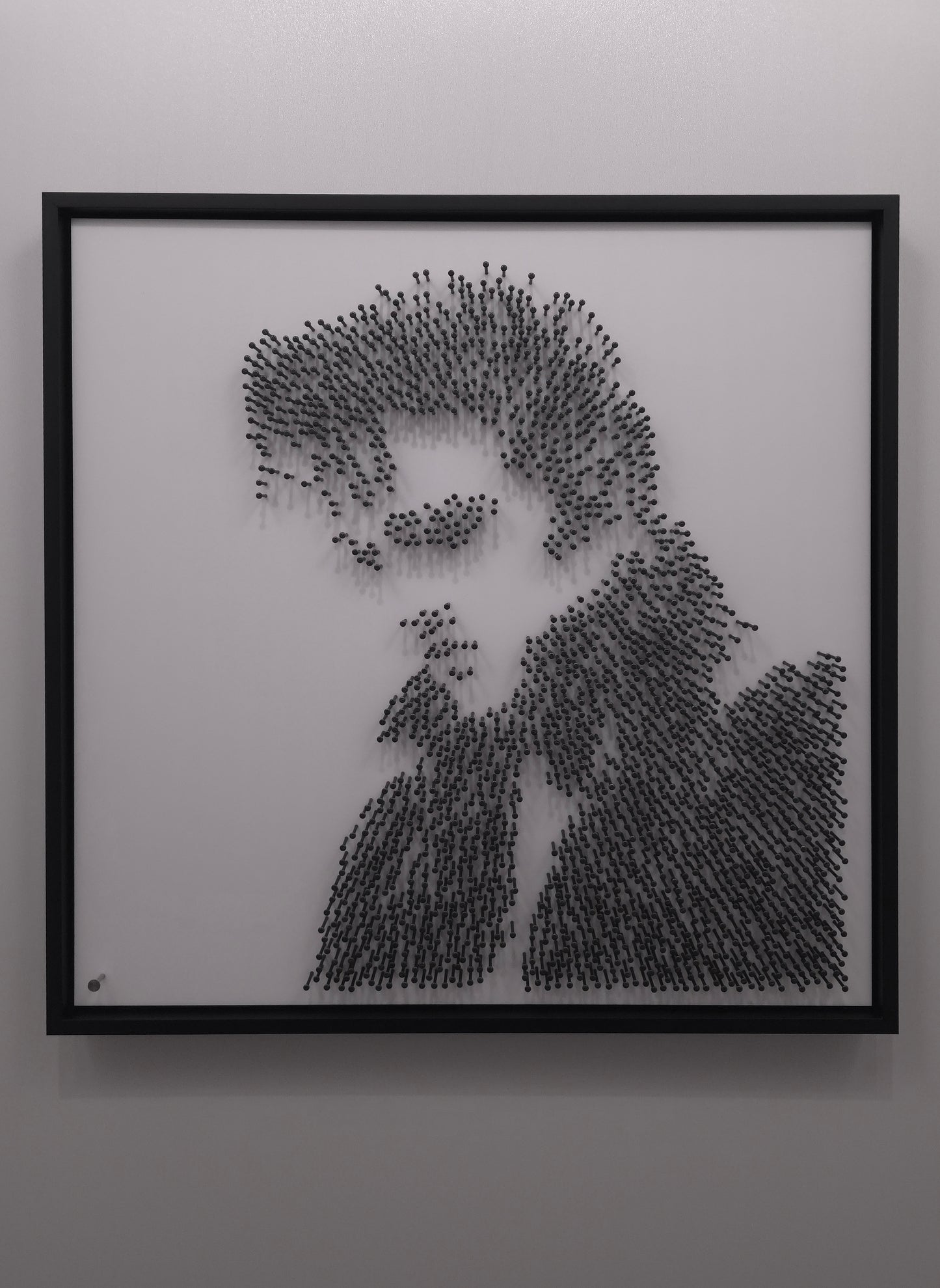 Elvis in Black Steel