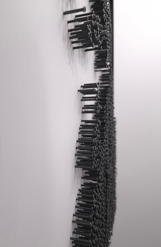 Elvis in Black Steel