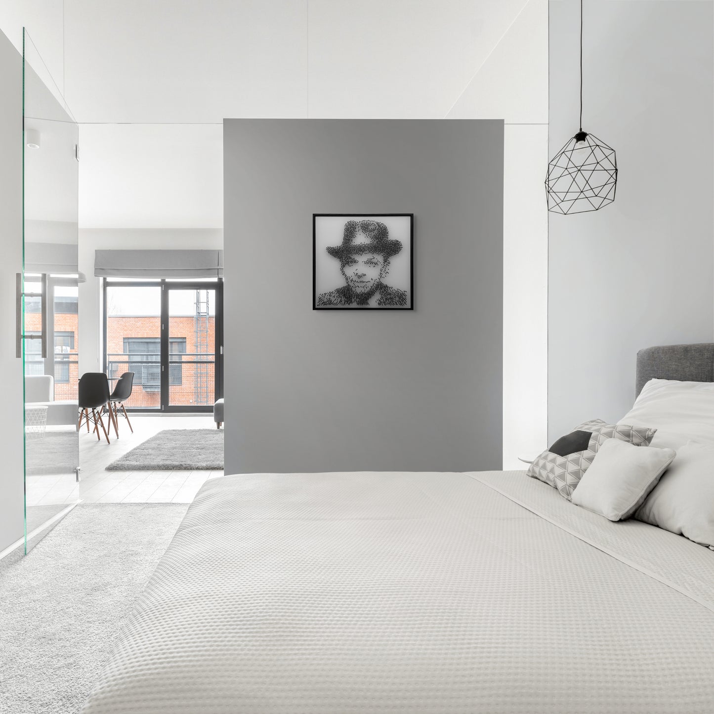 Frank Sinatra in Black Steel