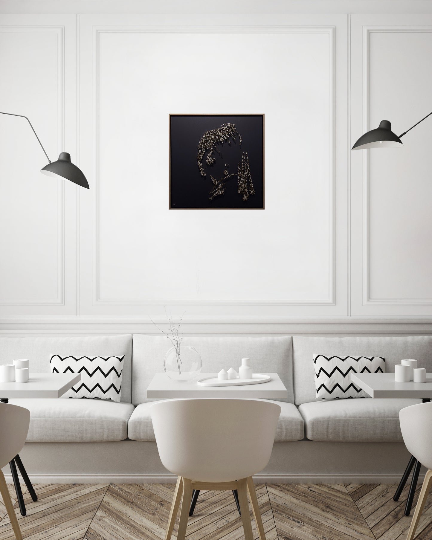 Girl with a Pearl Earring in Brass