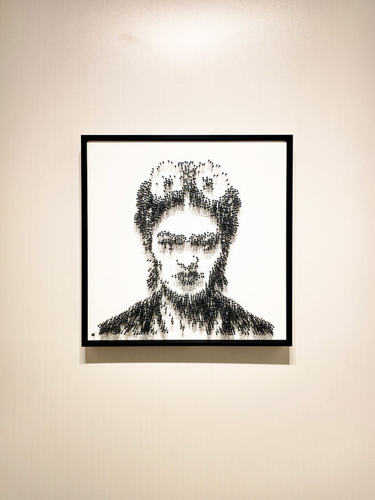 Frida Kahlo in Black Steel