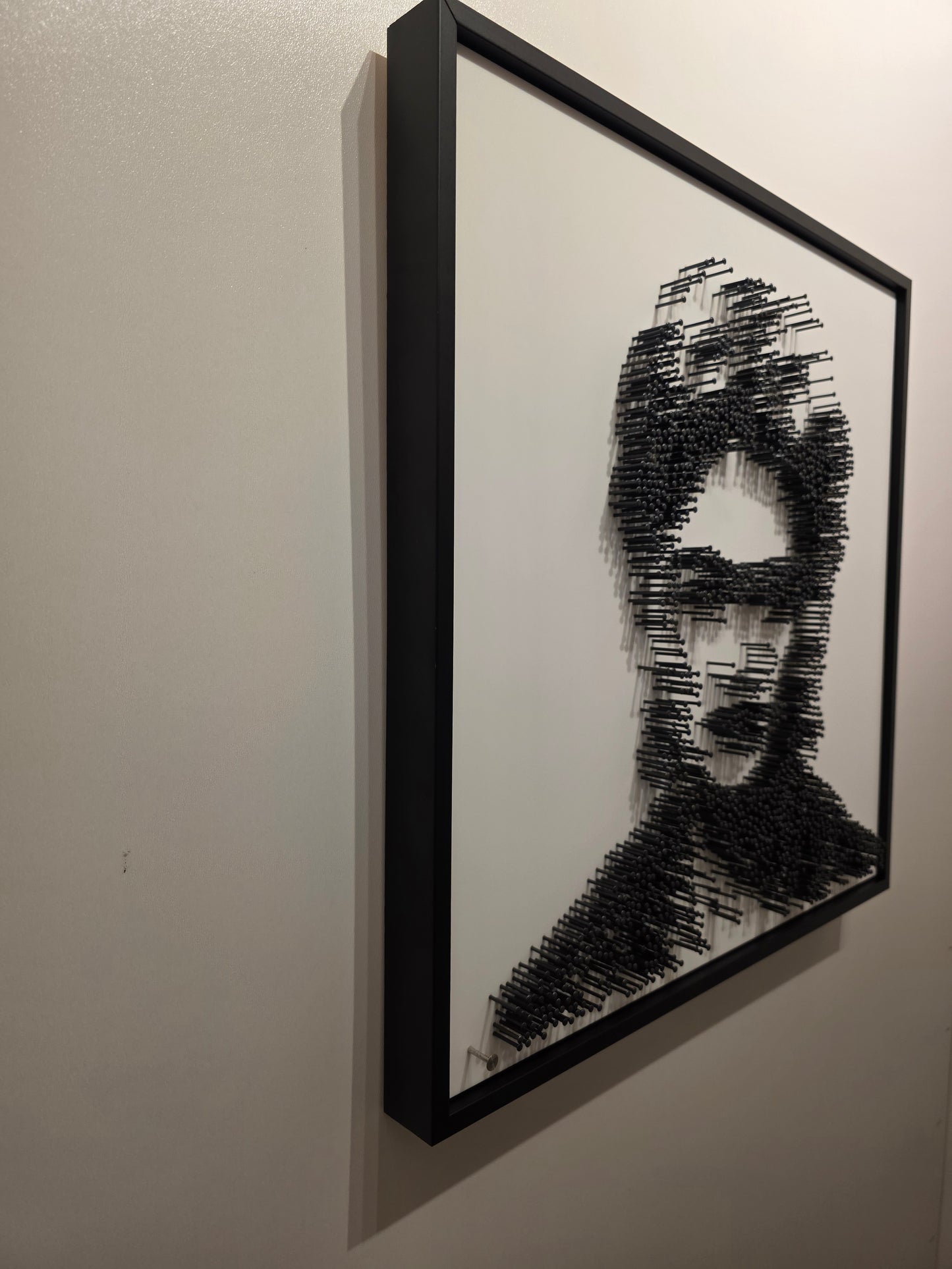 Frida Kahlo in Black Steel