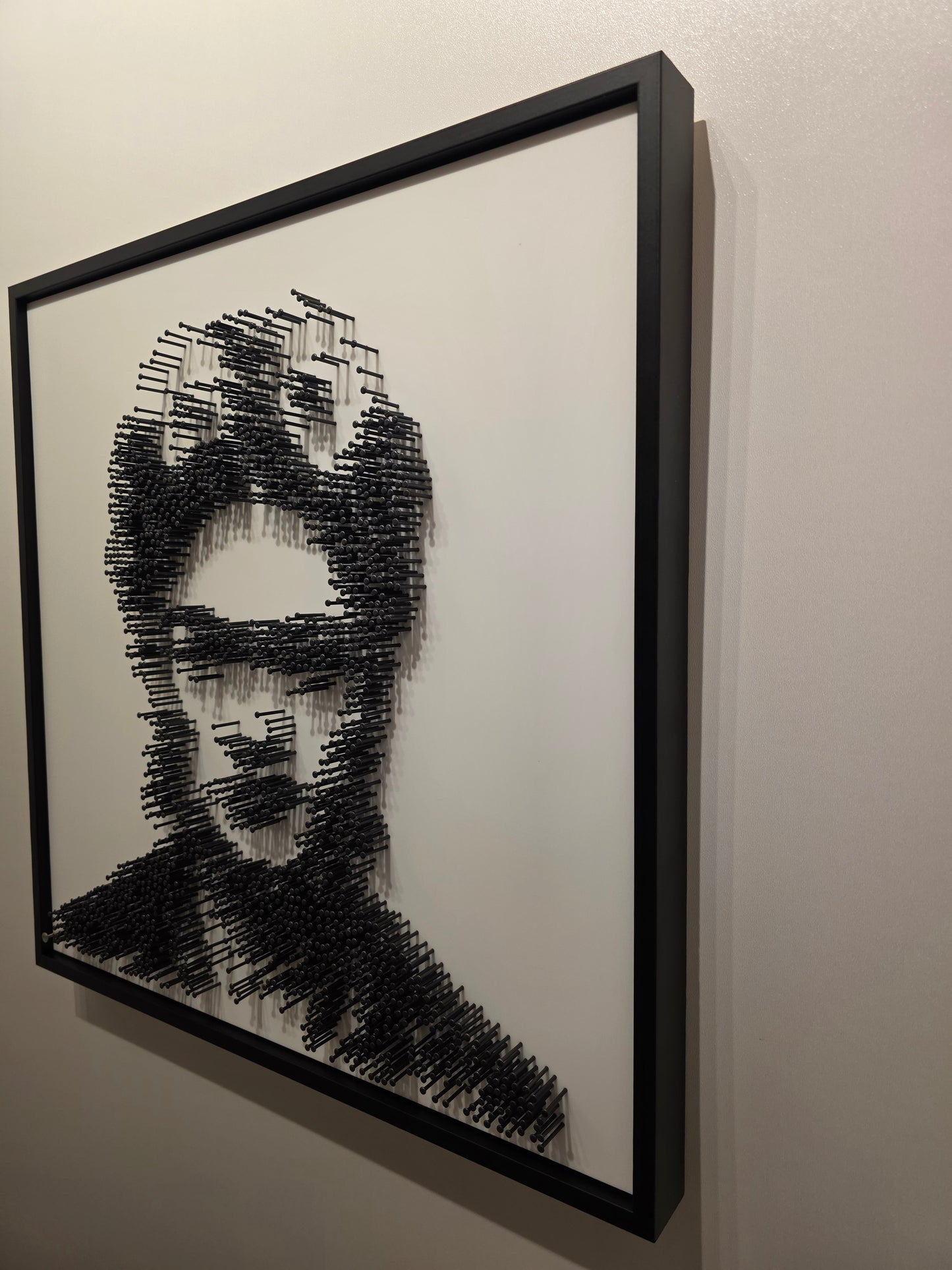 Frida Kahlo in Black Steel