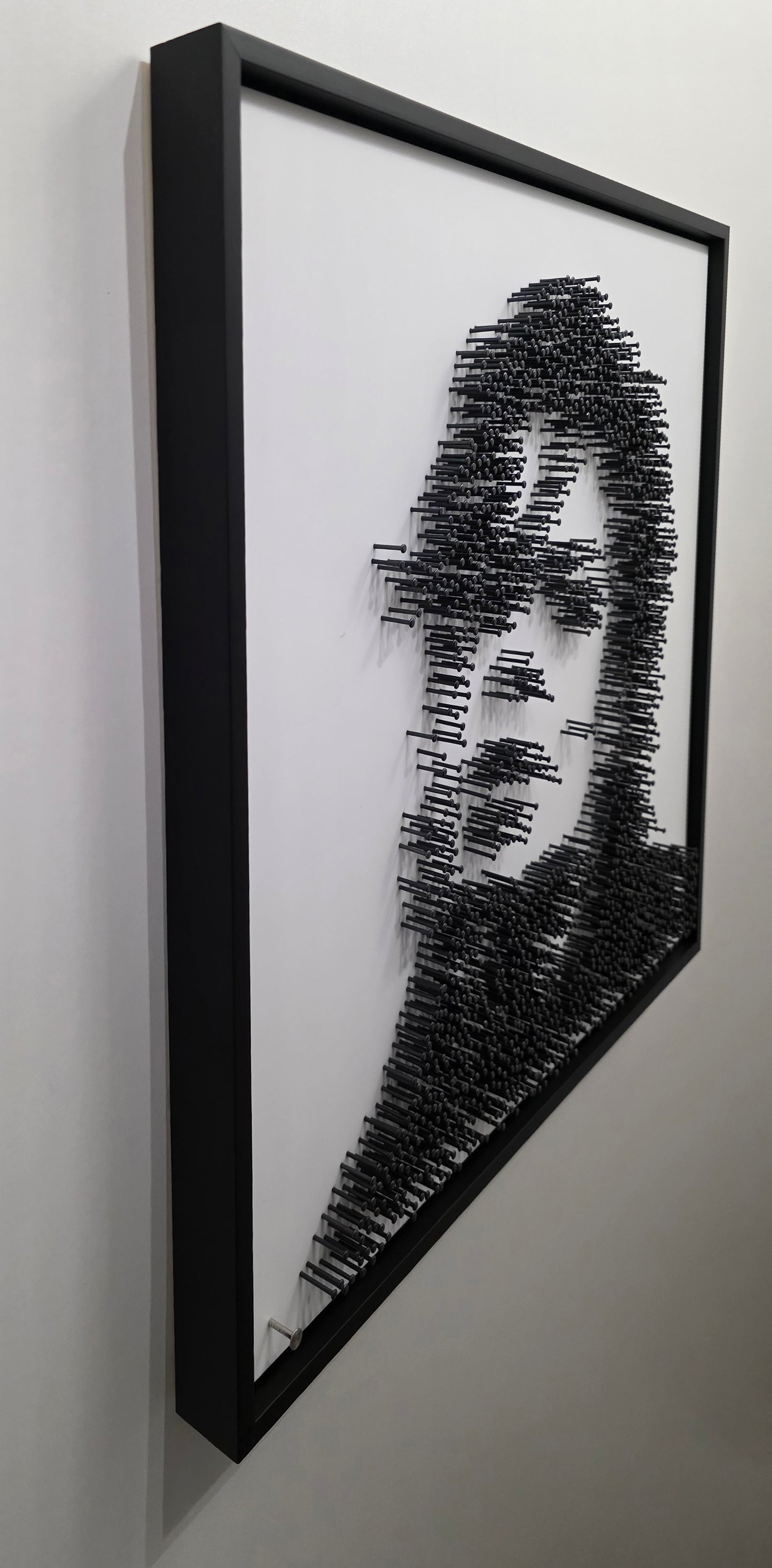 Michael Jackson in Black Steel