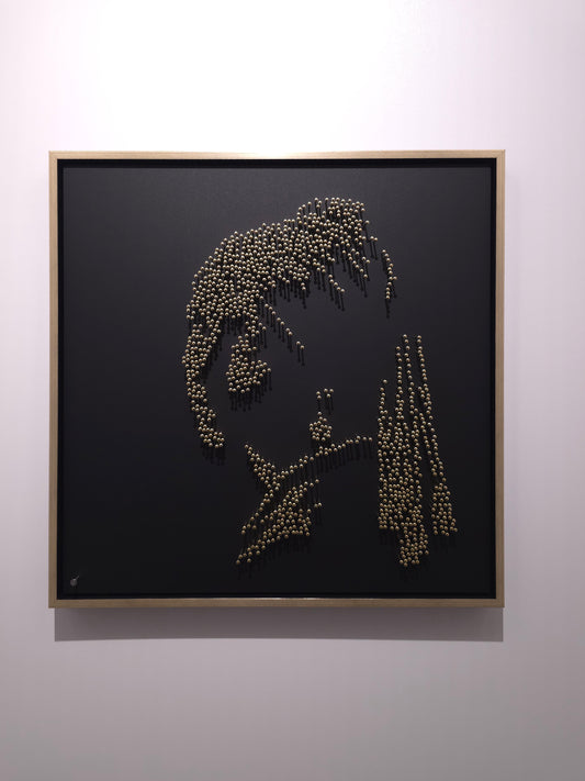 Girl with a Pearl Earring in Brass