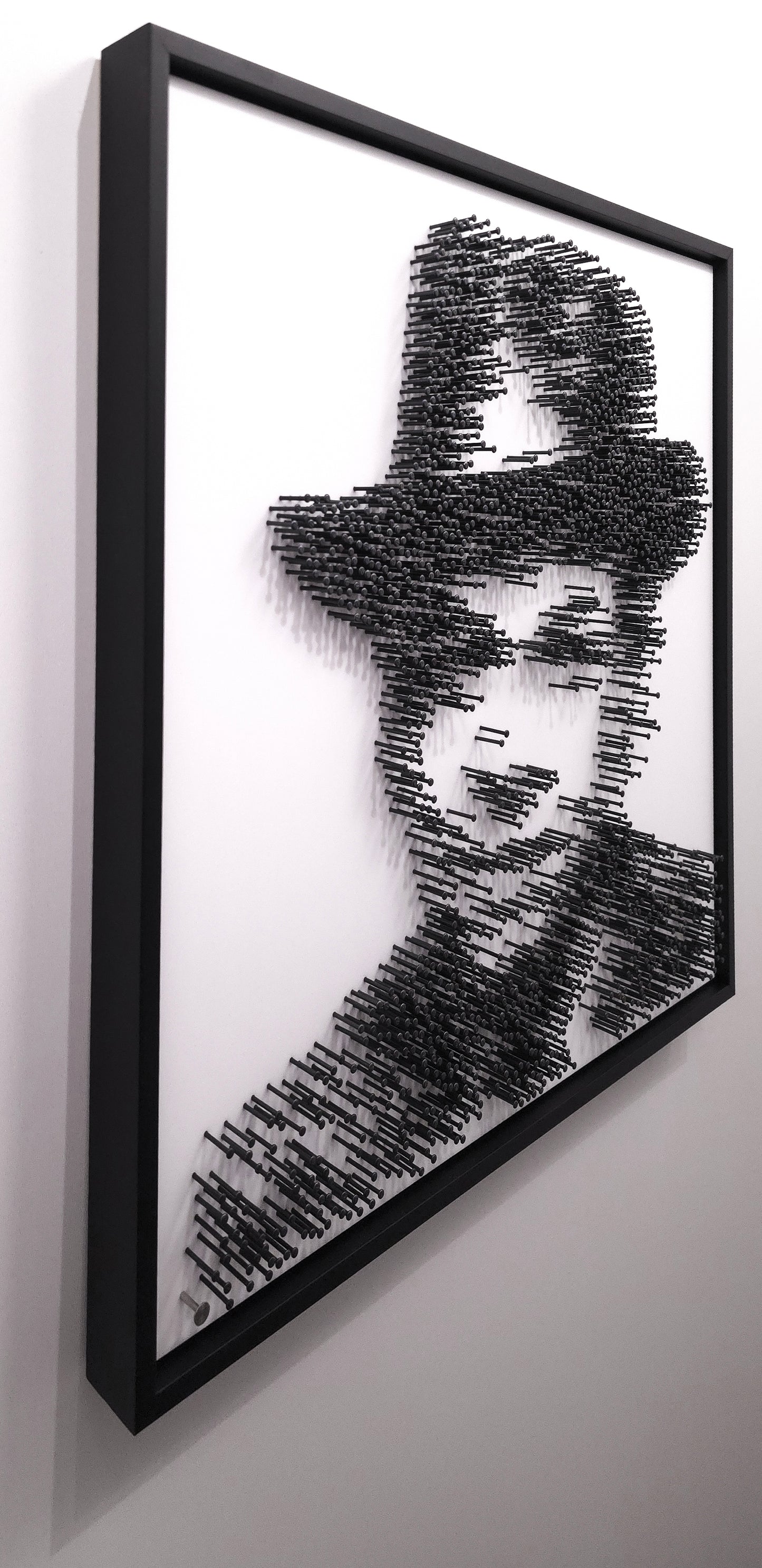 Frank Sinatra in Black Steel