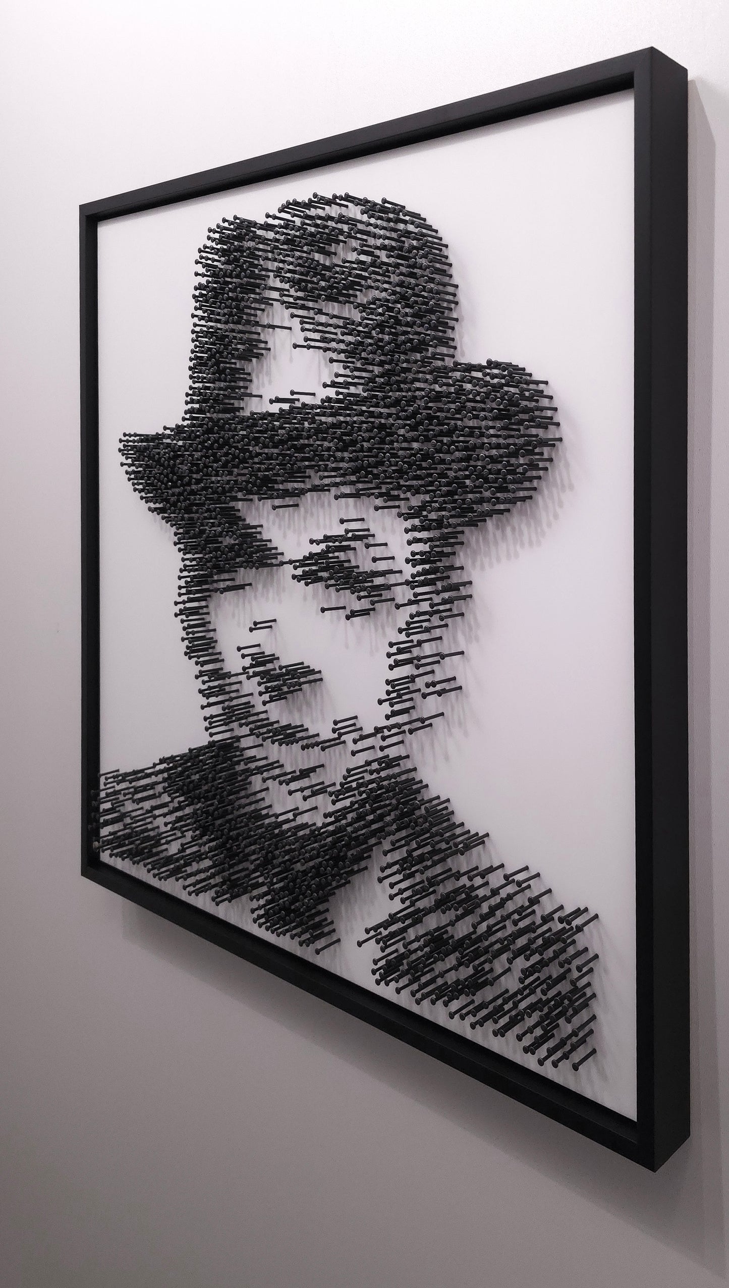 Frank Sinatra in Black Steel