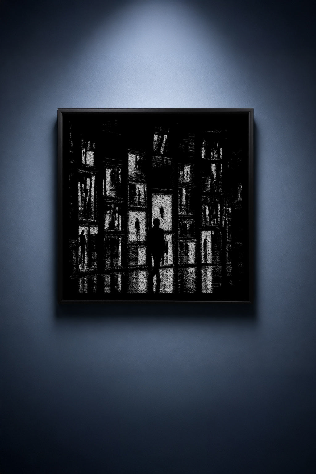 A Hundred Silhouettes Watching Back - thumbnail
