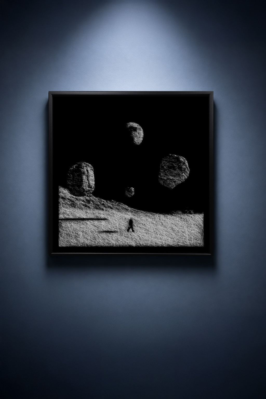 A Moon Face Adrift - thumbnail