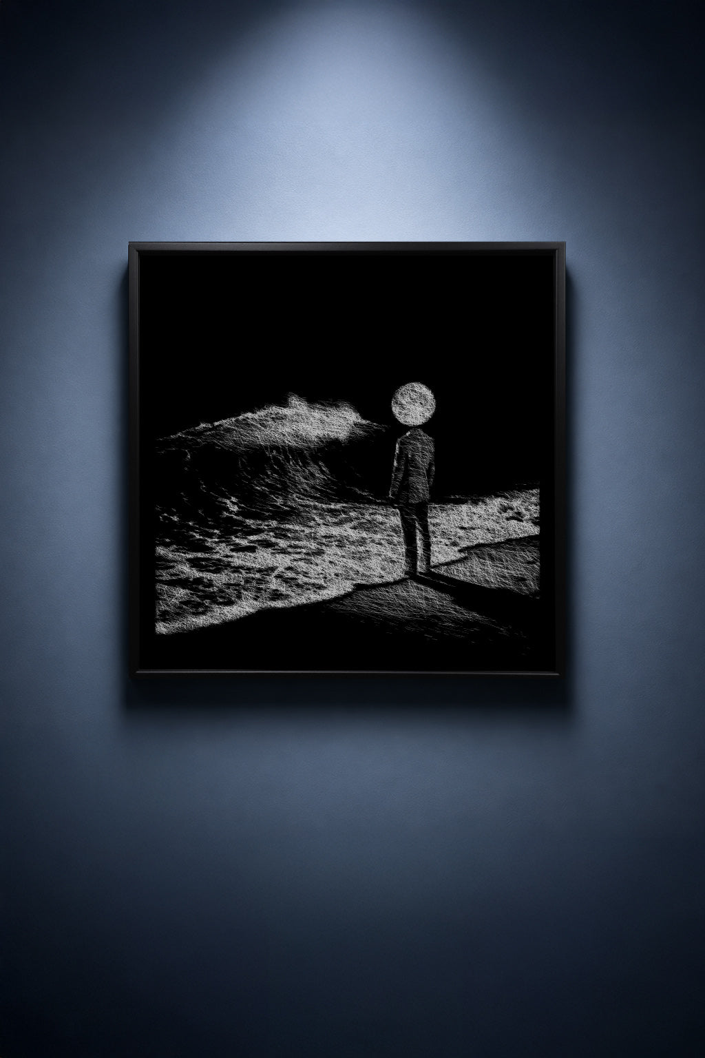 A Moon Walks Ashore - thumbnail