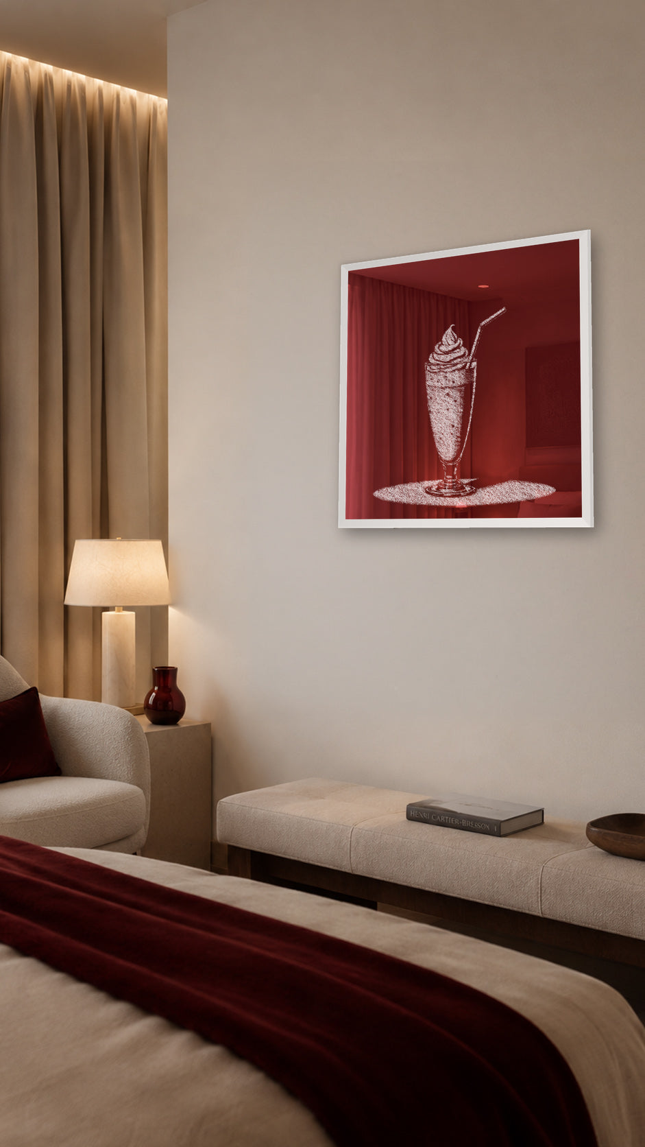 A Scoop Crowned in Embers - slaapkamer