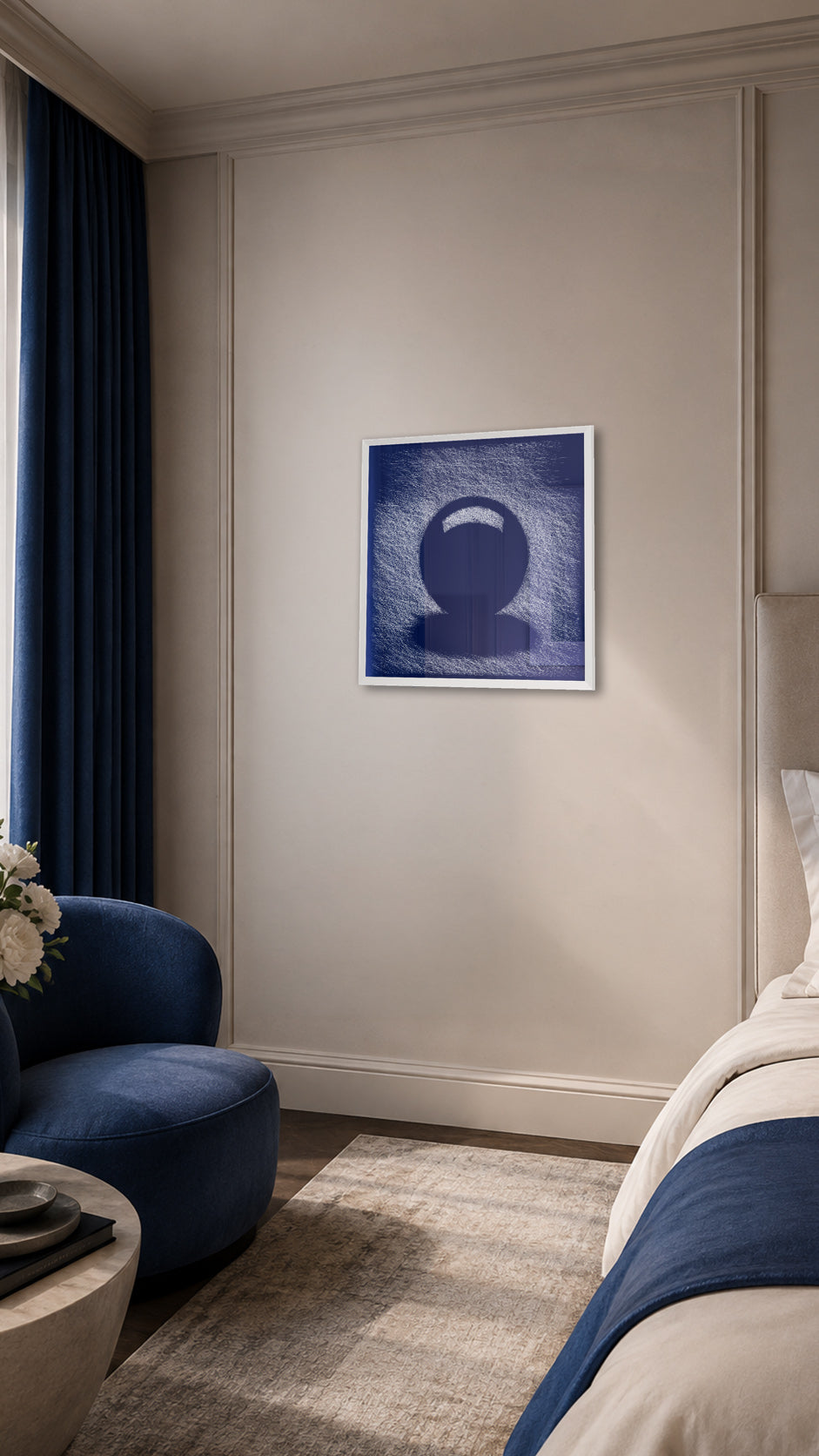 A Sphere Held in the Blue - slaapkamer