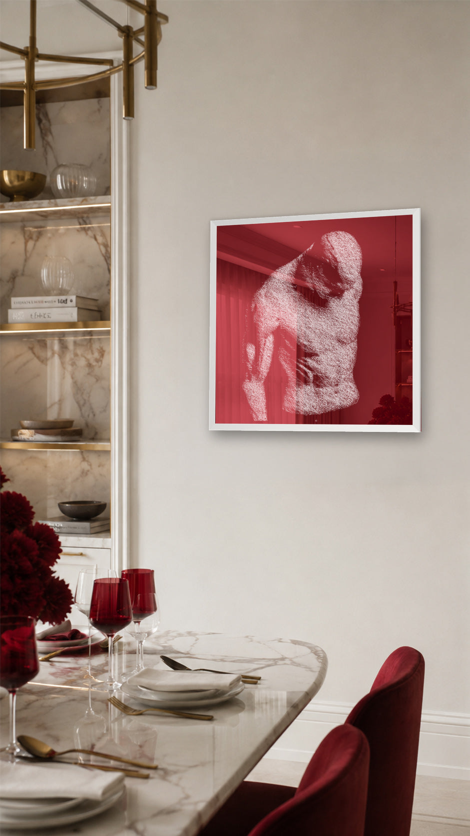 A Torso Bowed in Embers - keuken