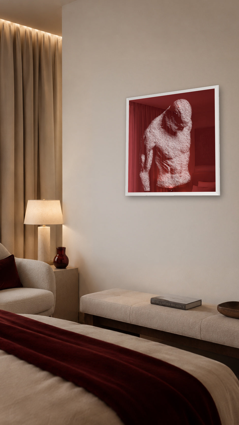 A Torso Bowed in Embers - slaapkamer