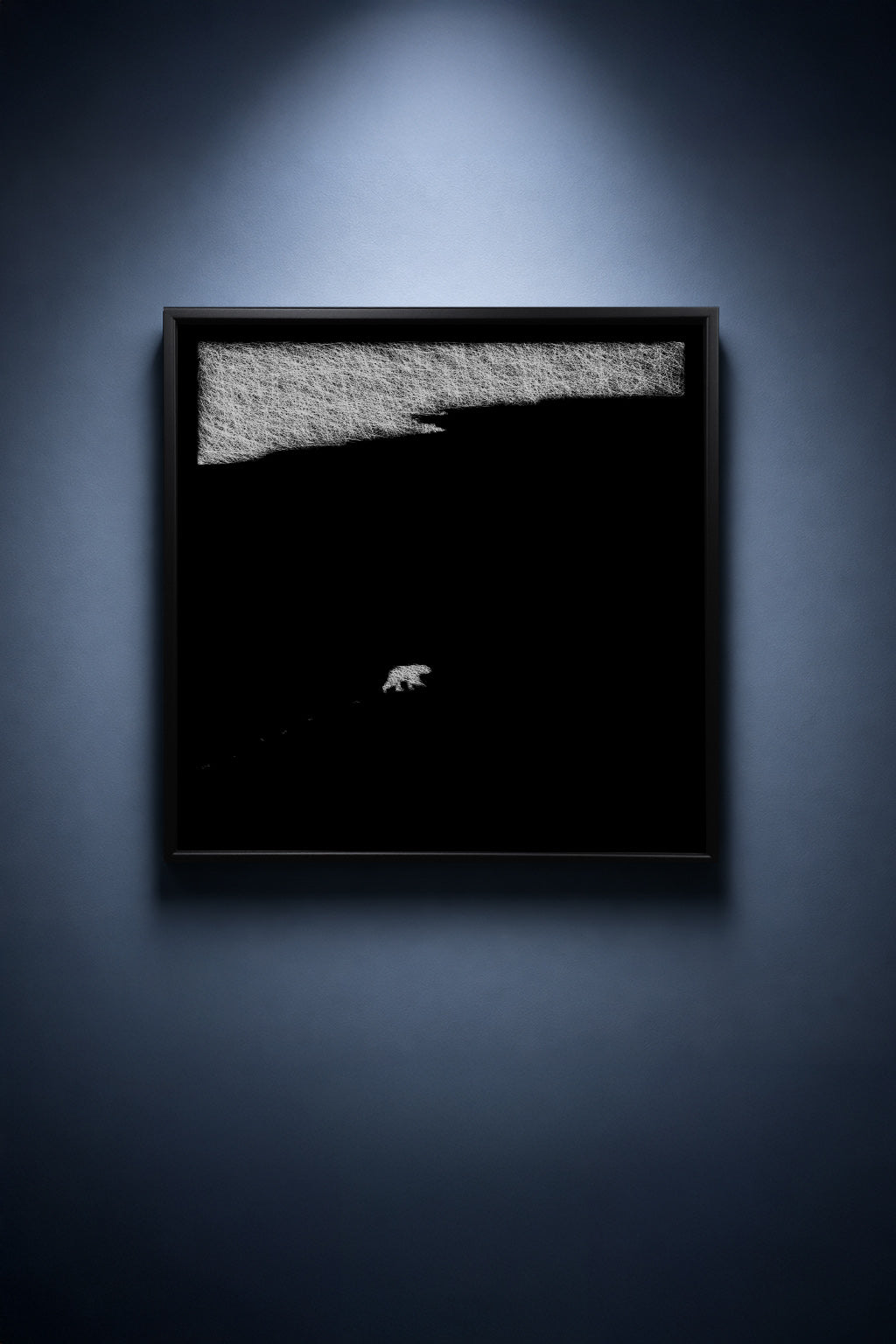 A Trail Fading Into Black - thumbnail