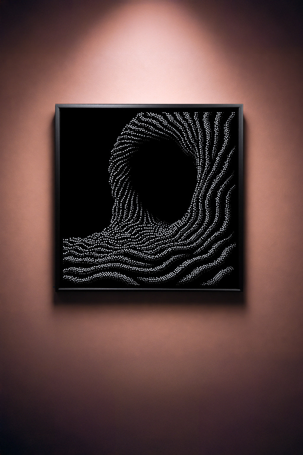 A Vortex of White Threads - thumbnail