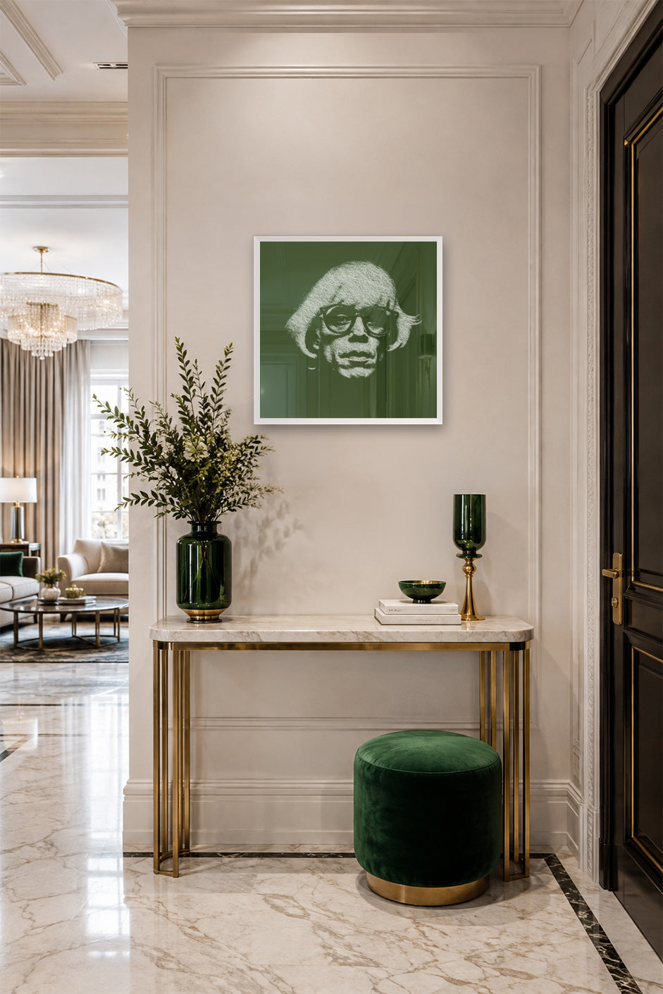 A Wig Ignites for Warhol - hal