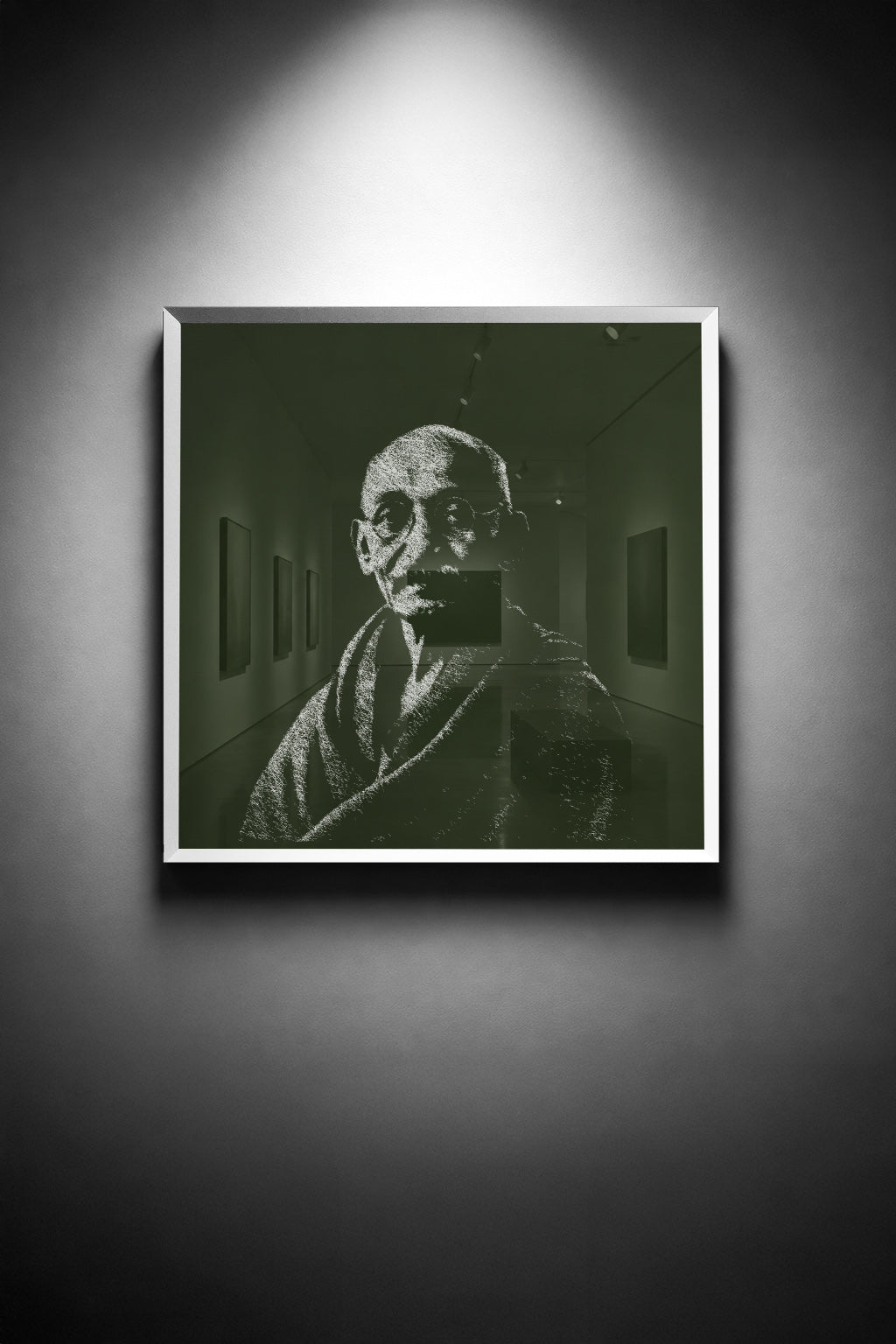 Gandhi in the Green - thumbnail