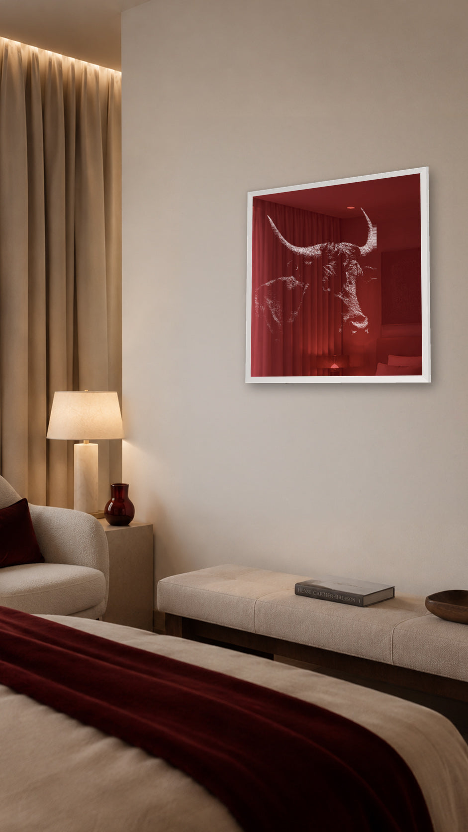 Horns Drawn From Fire - slaapkamer