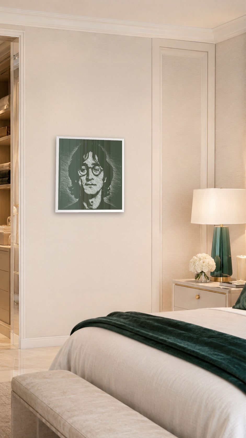 Lennon in the Green - slaapkamer