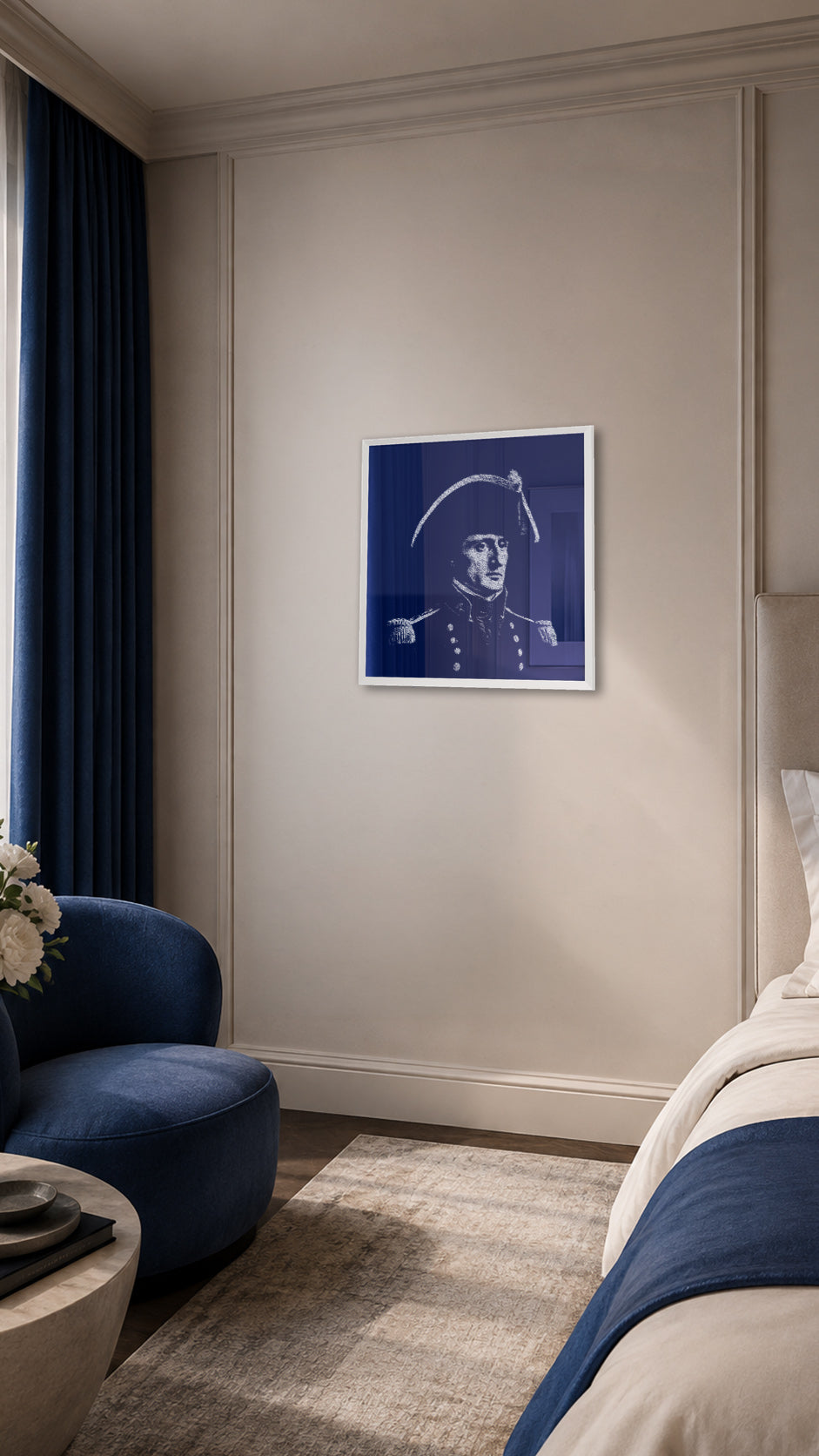 Napoleon in the Blue - slaapkamer