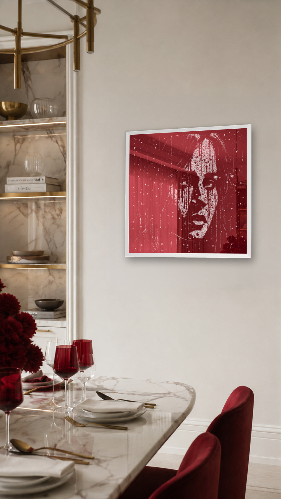 Tears Traced in Red - keuken