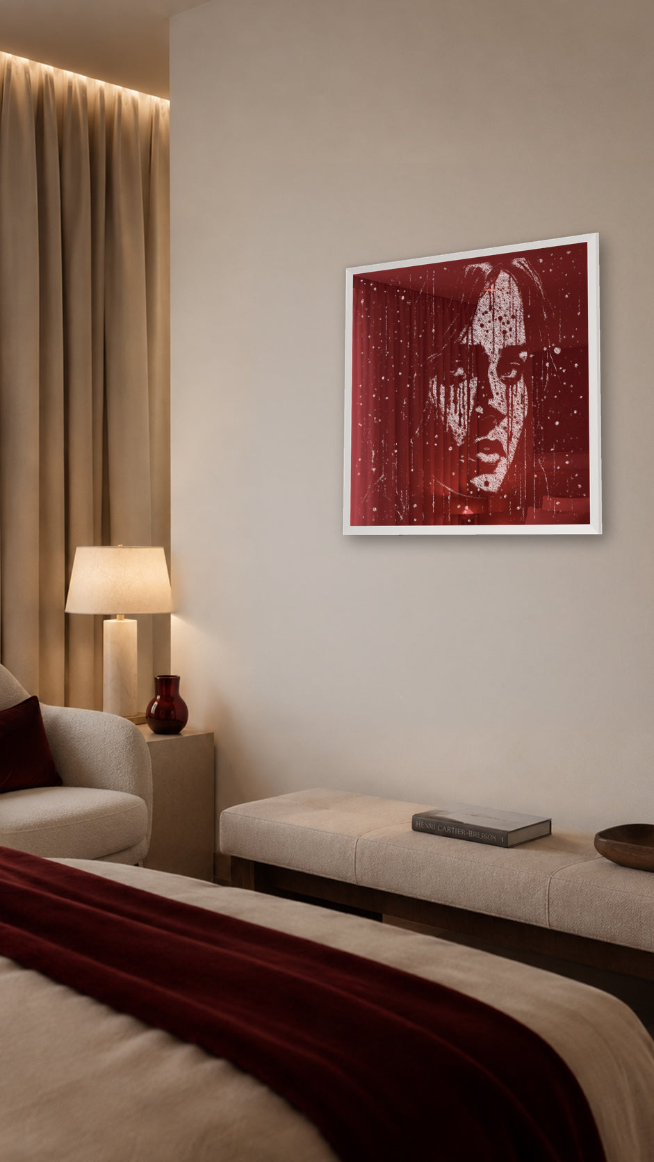 Tears Traced in Red - slaapkamer