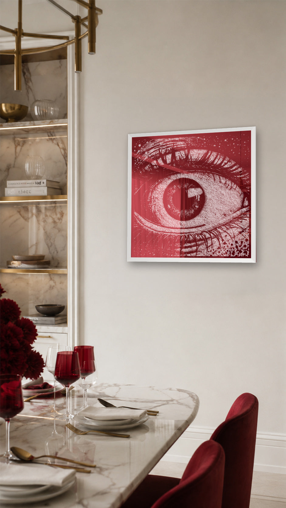 The Iris Set Ablaze - keuken