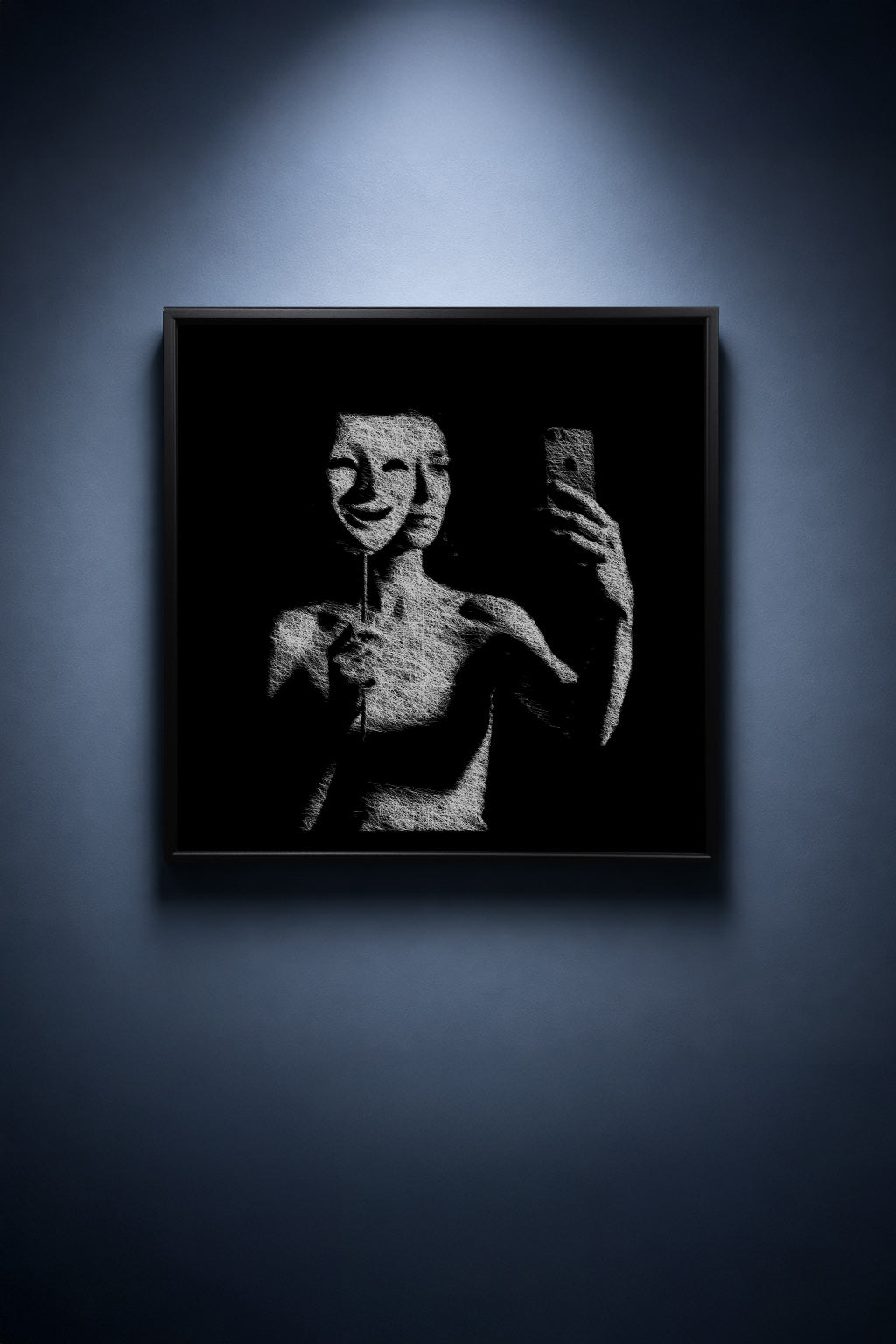 The Mask Takes Her Photo - thumbnail