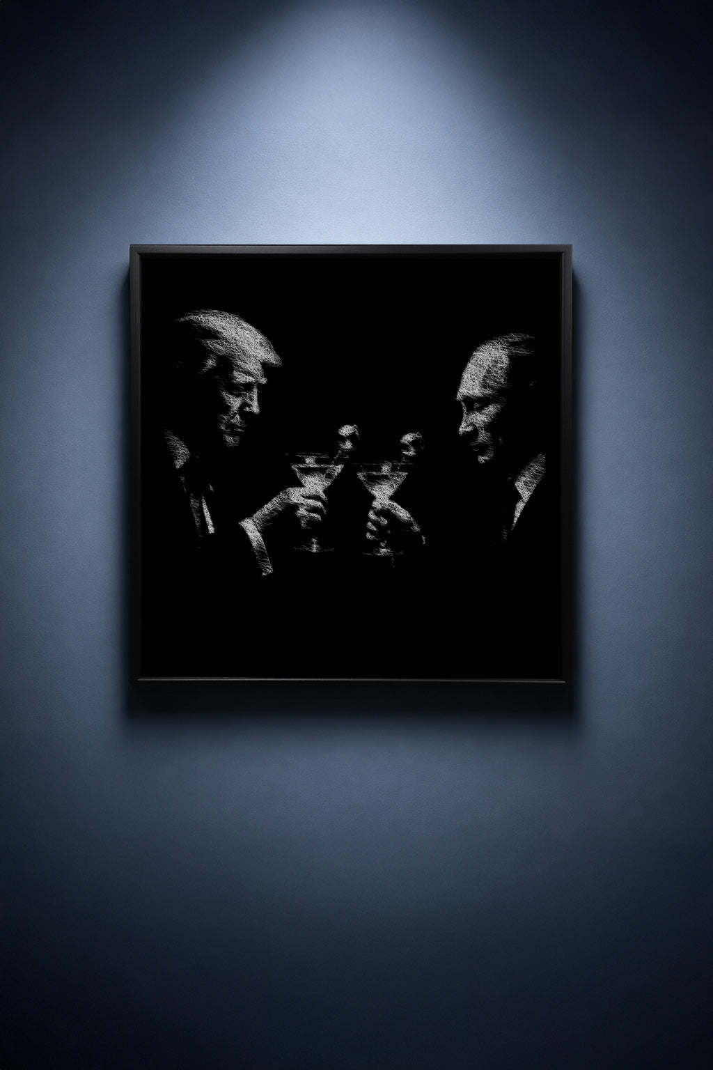 Trump Toasts the Burning Globe - thumbnail