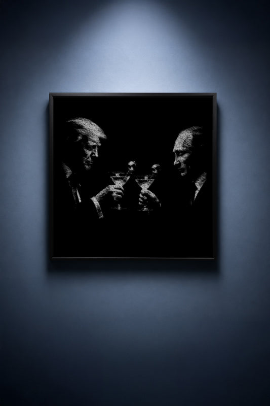 Trump Toasts the Burning Globe - thumbnail
