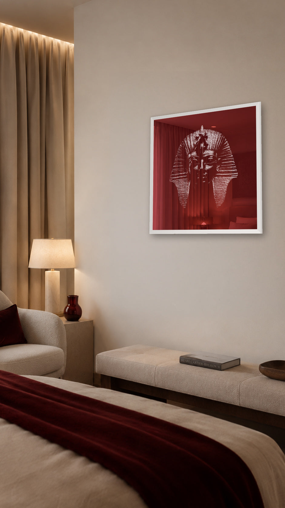 Tutankhamun Etched in Firelight - slaapkamer