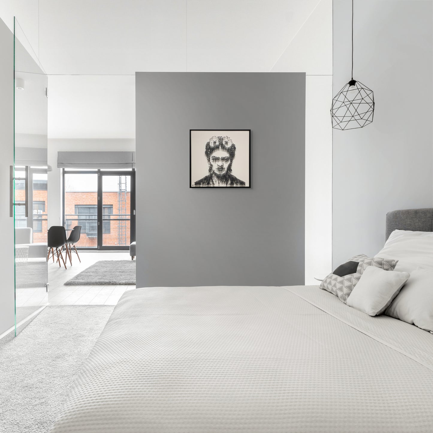 Frida Kahlo in Black Steel